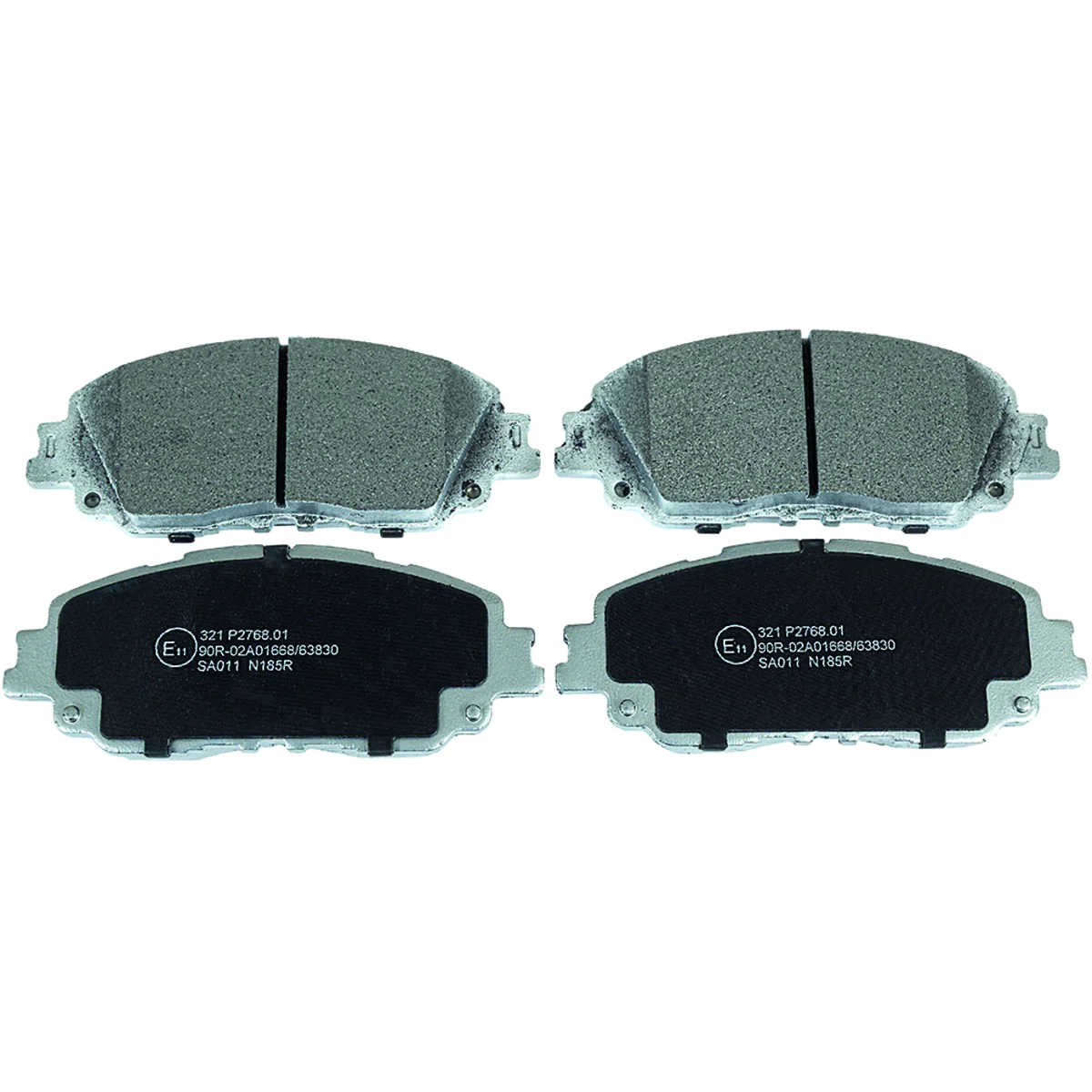 Bremseklossesett, Framaxel