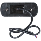 Posisjonslys LED Rød 12/24V