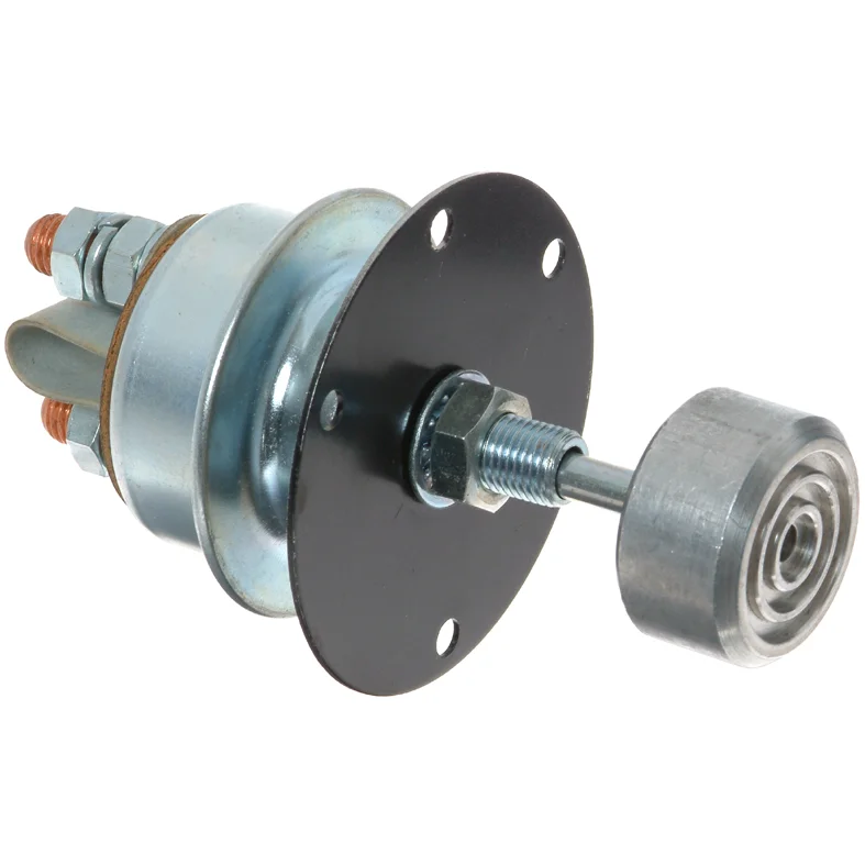 Relé 12V, med manuell bryter