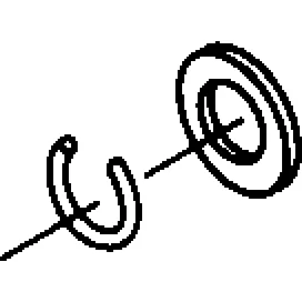 Hitachi Plastdel.+Låsesats