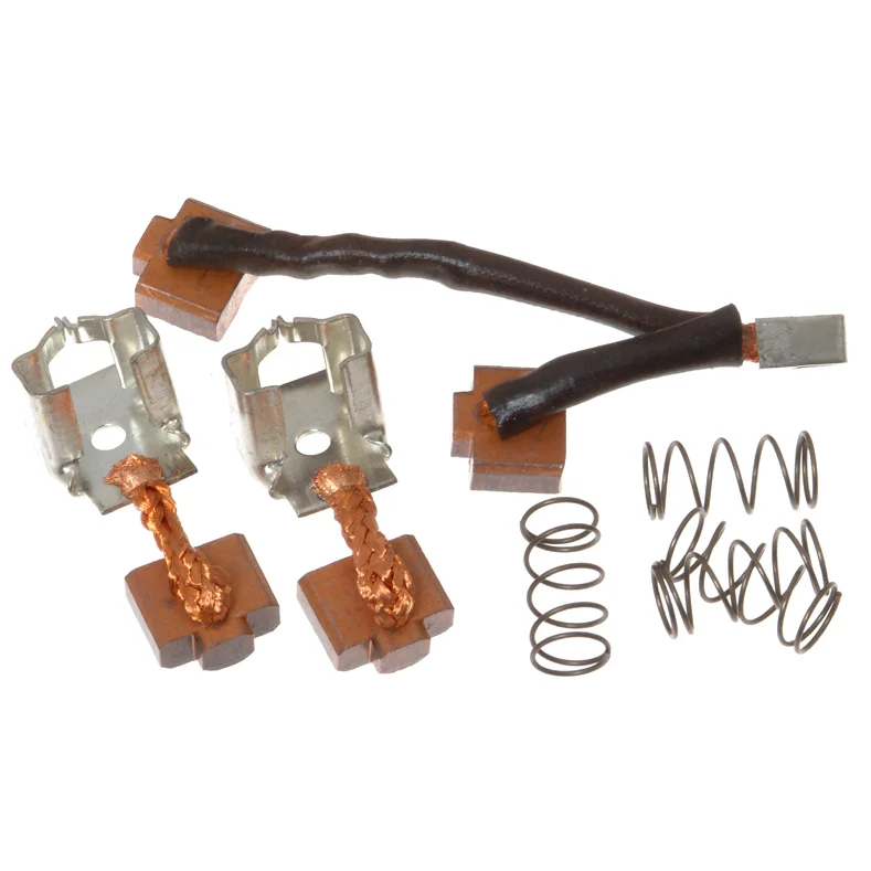 Børsteholderplate RX 120(4)+ fjær & tau