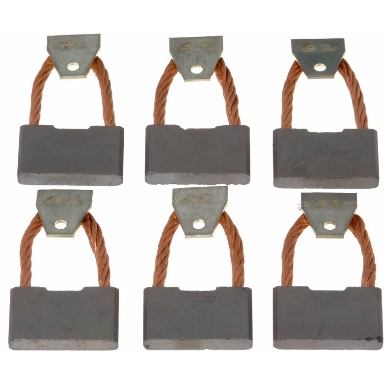 Kullbørstesett, 8x38x20mm (6)