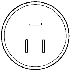 Glødeplugg i stikkontakt 3-pins Dynamo