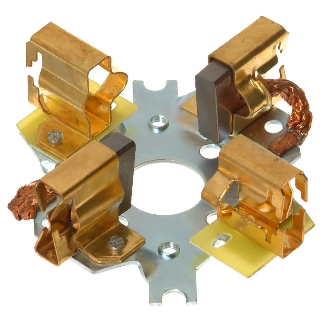 Børsteholderplate, startmotor.