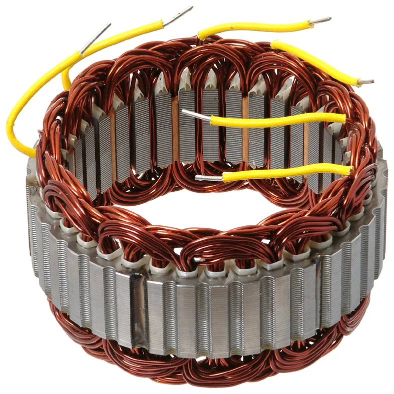 Stator 12V-55/65A, med gavl