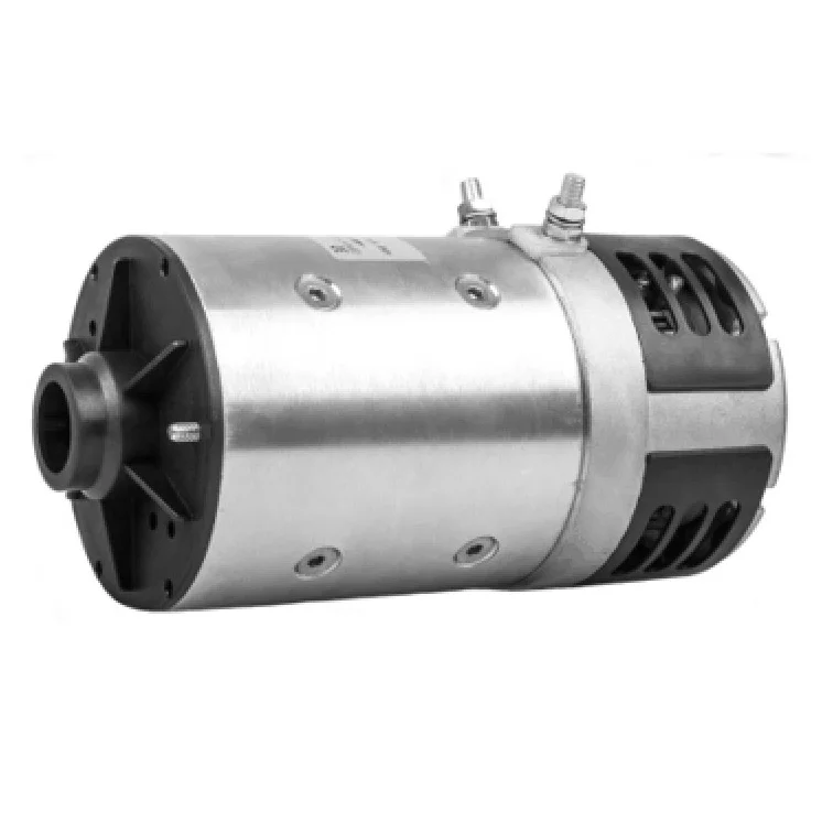 DC-motor 24V-3,2kW, medspinn, klokka