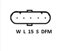 Dynamo 24V-120A passer Volvo