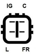 Dynamo 12V-130A (3.5 V6)