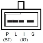 GM USA Delco Dynamo 12V-105A
