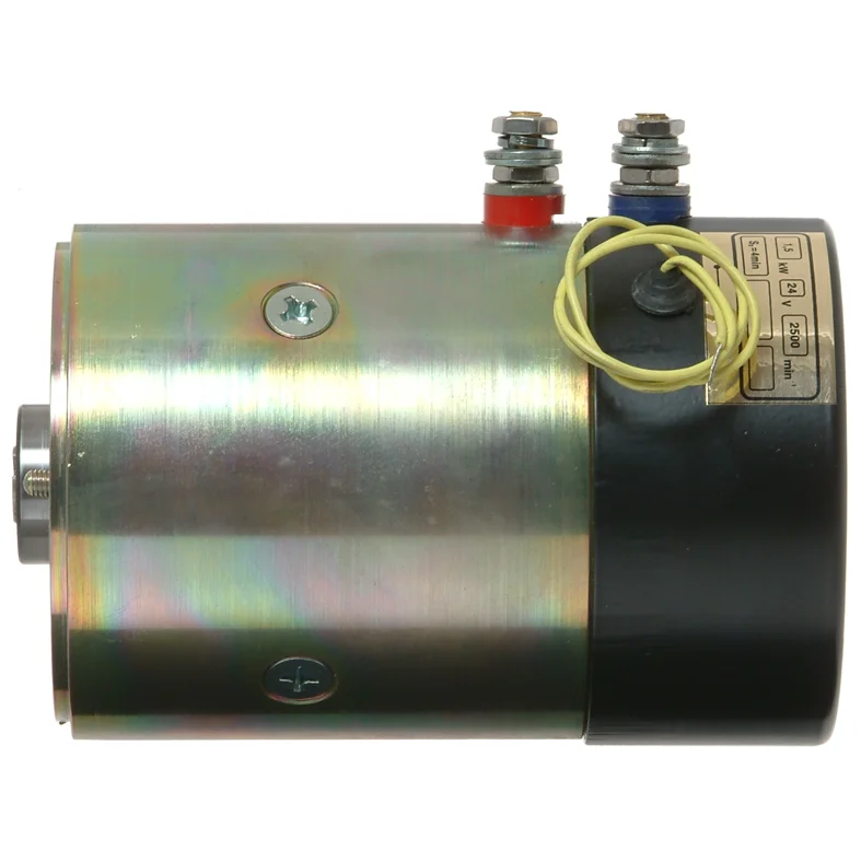 DC-motor 24V-2kW, kilespor 5mm