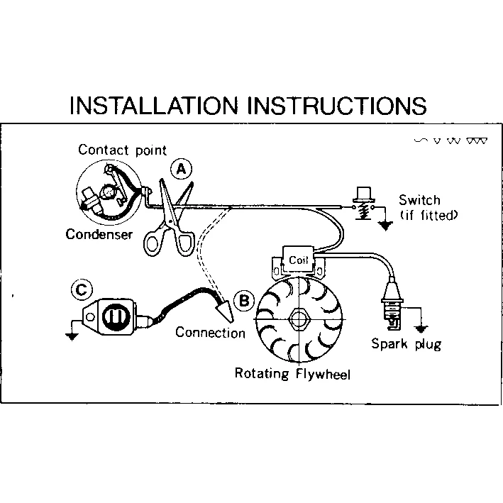 Tennmagnet 1 sylinder Motor Univers