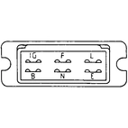 Spenningsregulator Mits. RQB-2220D2