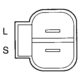 Spenningsregulator Mits. A866X 00179, Mazda