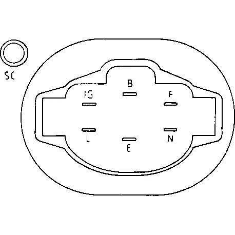 Spenningsregulator ND 026000-3500