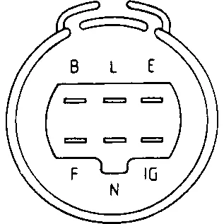 Spenningsregulator 12V, ND 026000-4070
