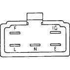 Spenningsregulator ND 026000-2900, Honda