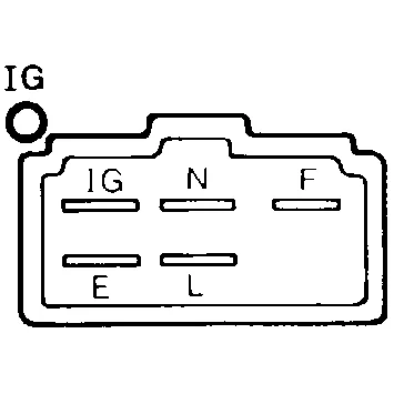 Spenningsregulator 026000-1670, 24V