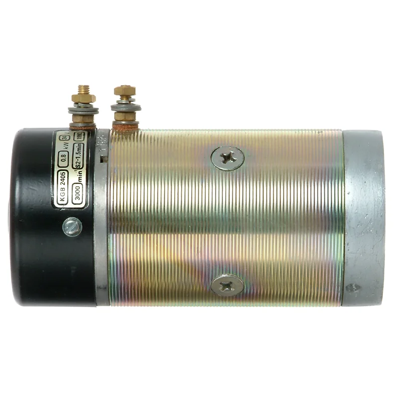 DC-motor 24V, 0,8 kW, UD 81 mm.