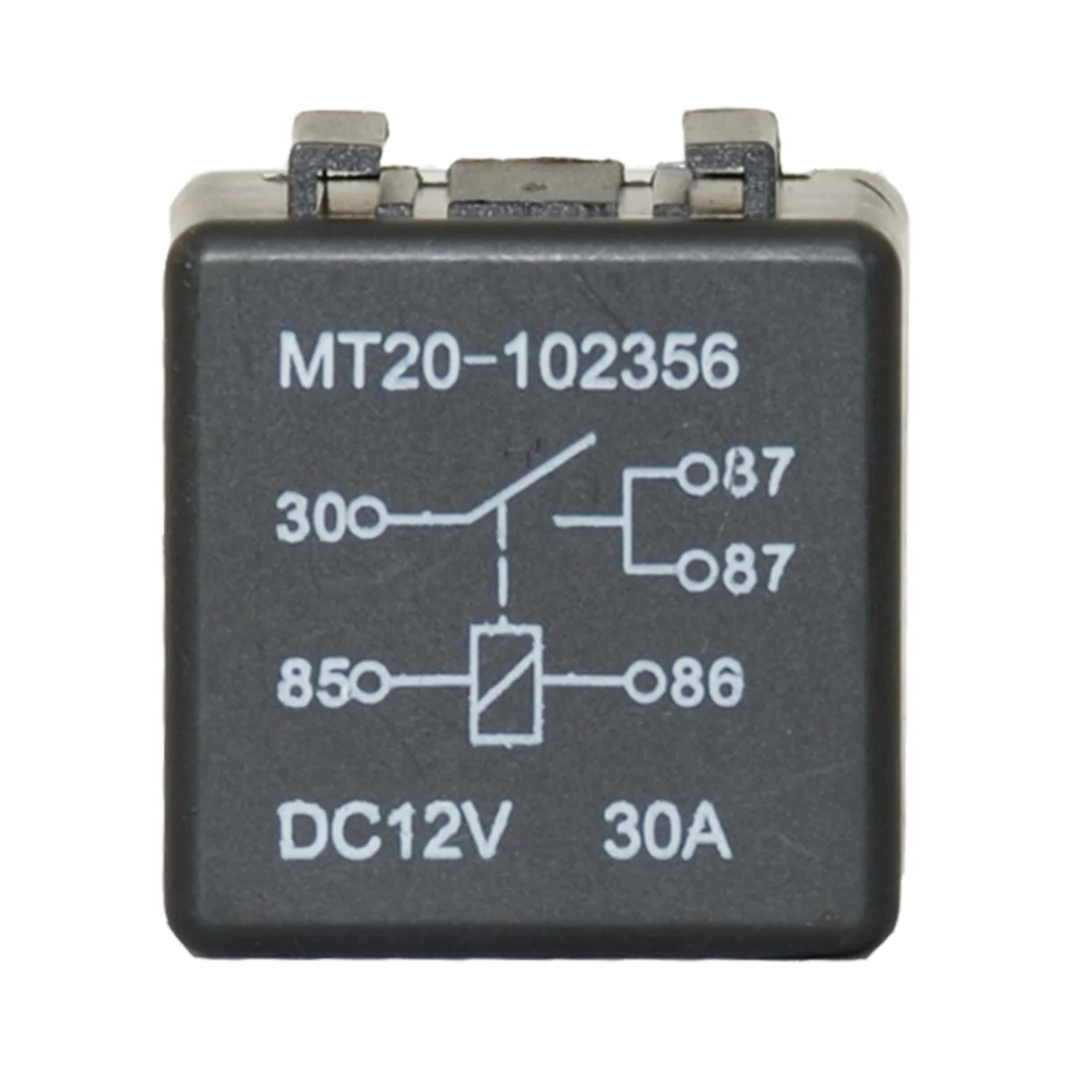 Mini-relé 5 pinner. 12V-30A