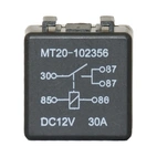 Mini-relé 5 pinner. 12V-30A