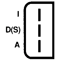 Spenningsregulator Mits. A866X 24272