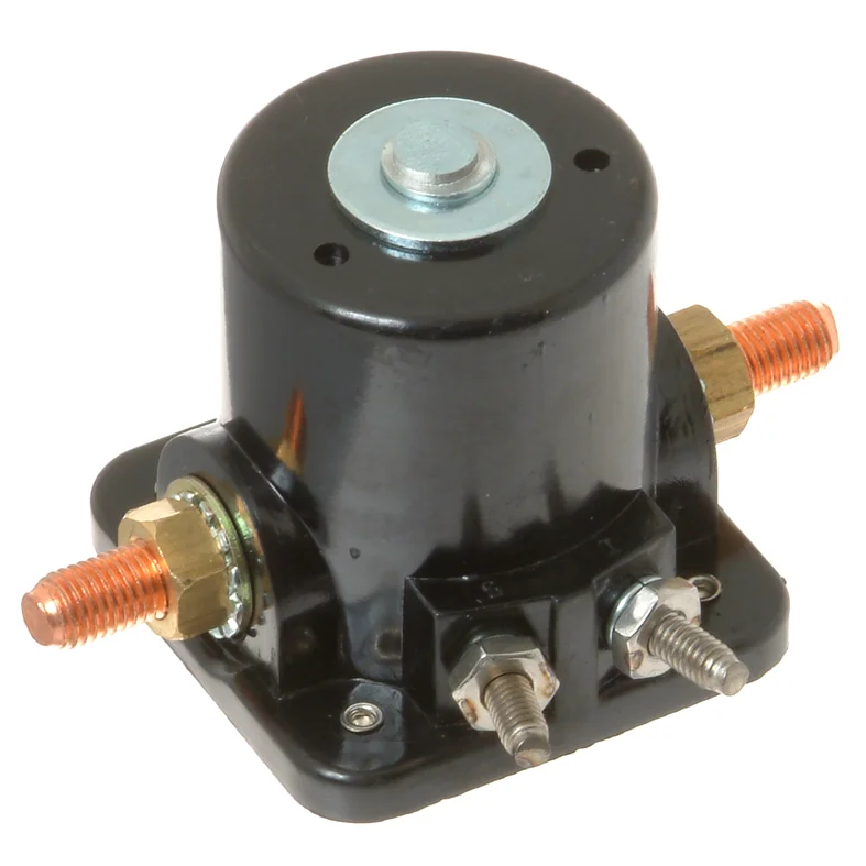 Startrelé 12V, Isolert (-)