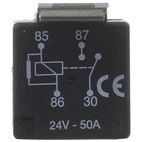 Mini-relé 4 stifter, 24V-50A, Resi