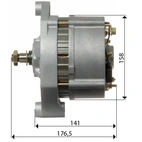 Dynamo 24V-55A passer Volvo