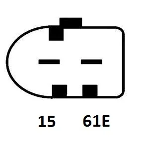 BMW 7(E38) Dynamo 12V-150A V.kjølt