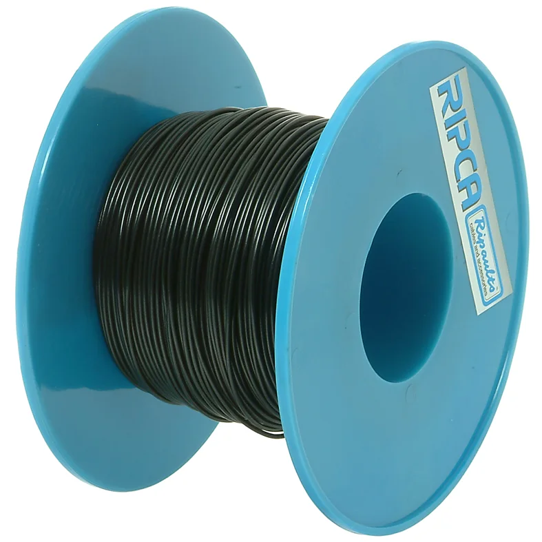 Kabel 1x0,5 mm² x 100 m/L. Svart