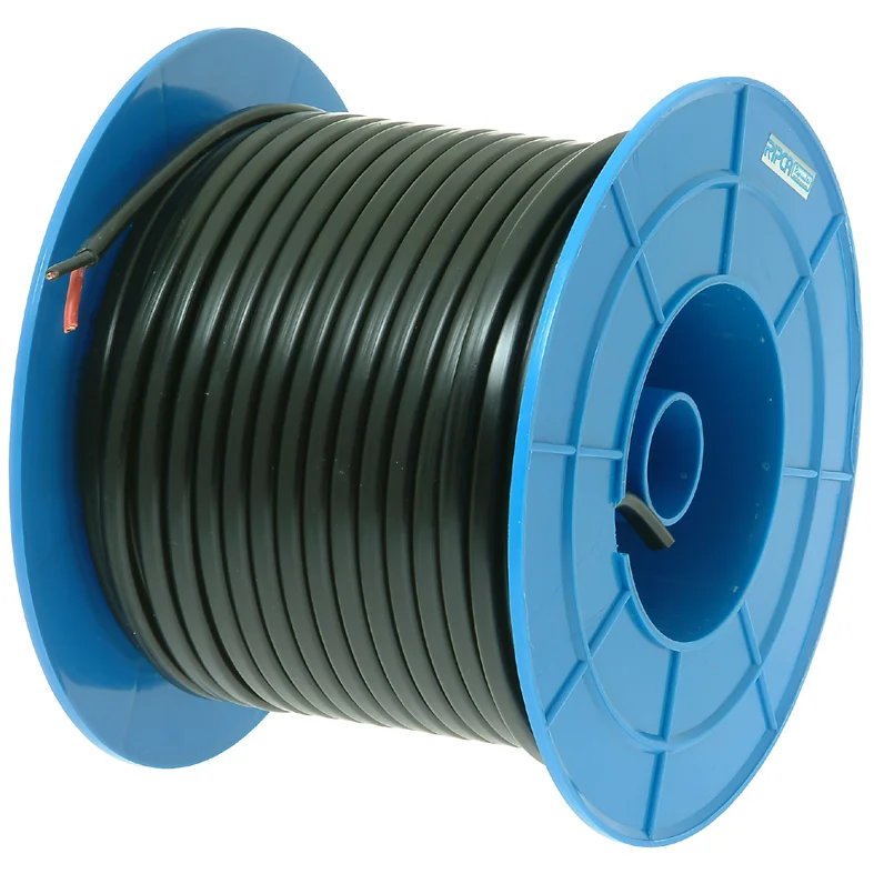 Kabel 2x2.5mm² x 50m/L. Svart