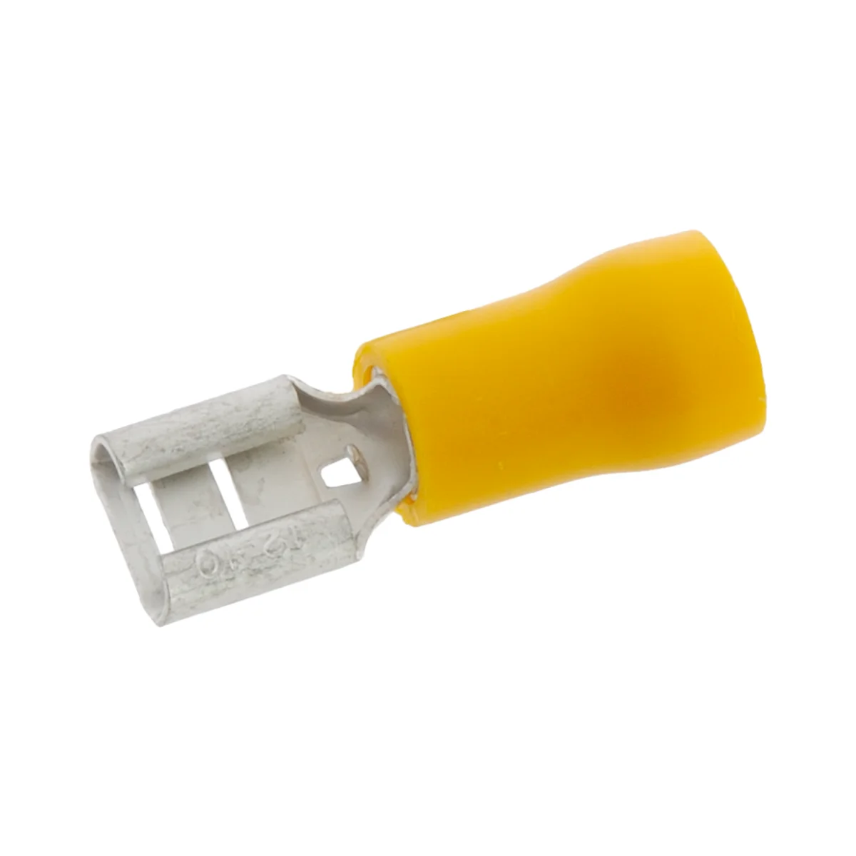 Flatstiftshylse 6,3x0,8, 100 stk