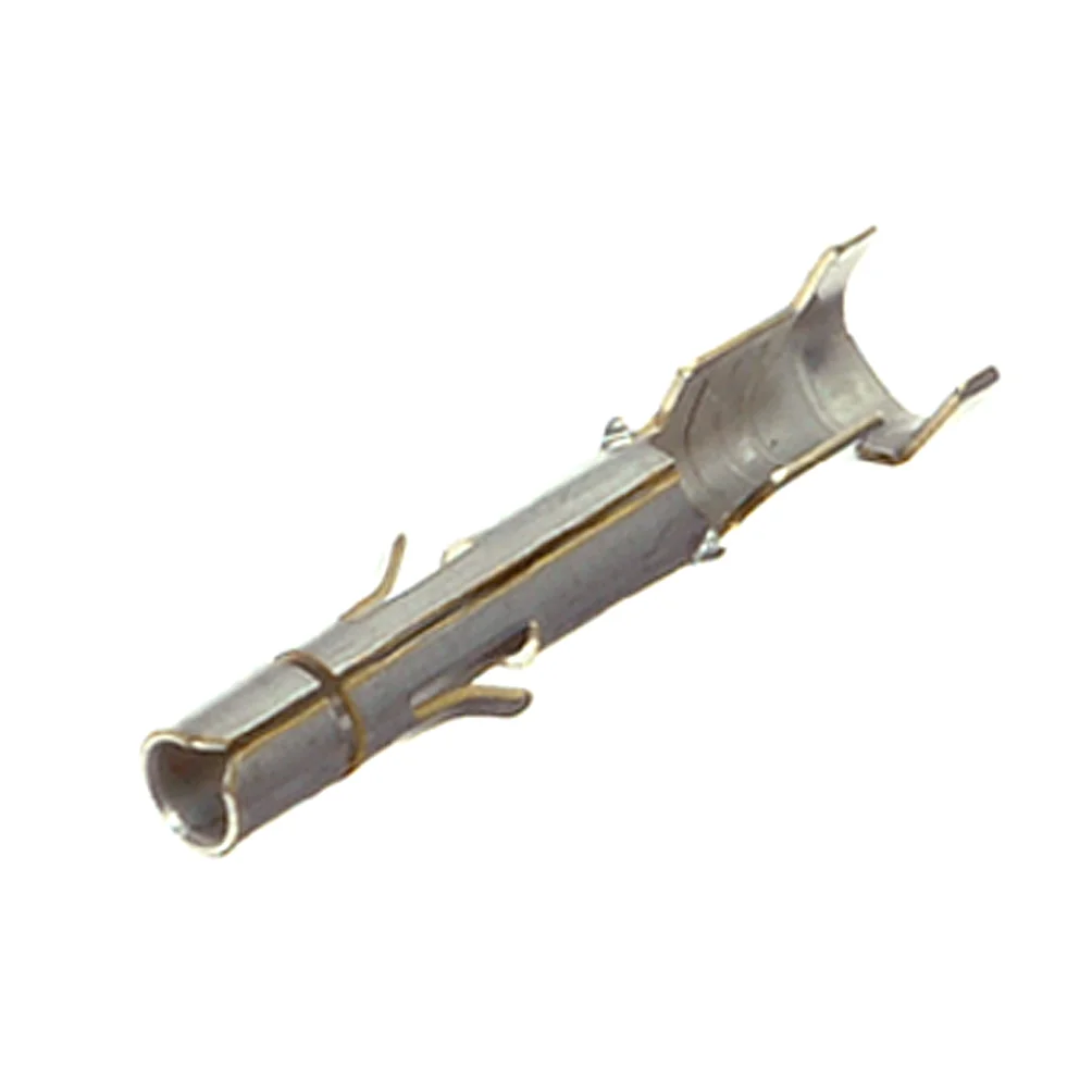 Rundstifthylse isolert 2mm,100stk
