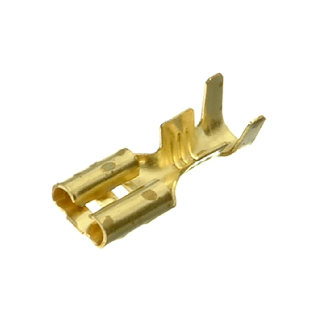 Flatstifthylse isolert 4,8 mm, 100 stk
