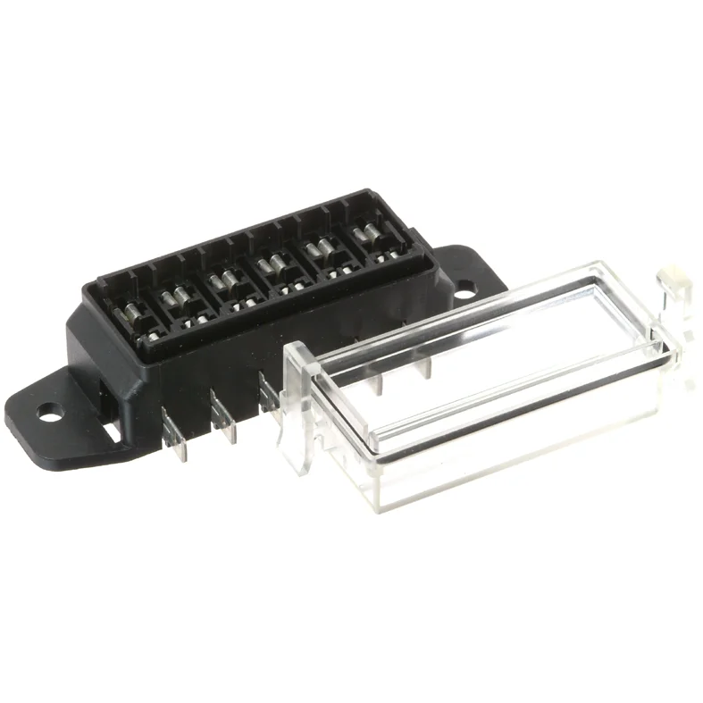 Sikringsboks 6 stk med stiftkontakt