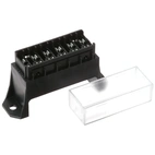 Sikringsboks flatsikring, 6 stk