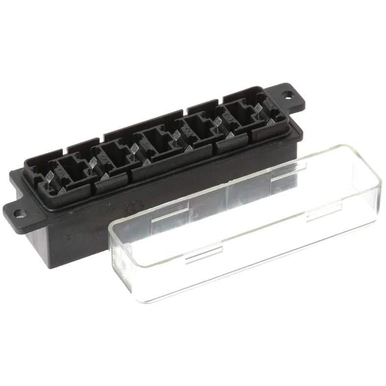 Sikringsboks blad sikring 6 stk