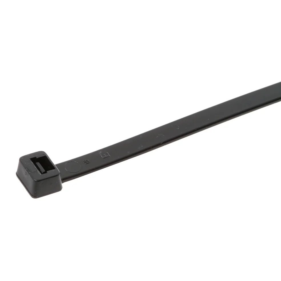 Buntbånd svart 450x7,5mm, 100p