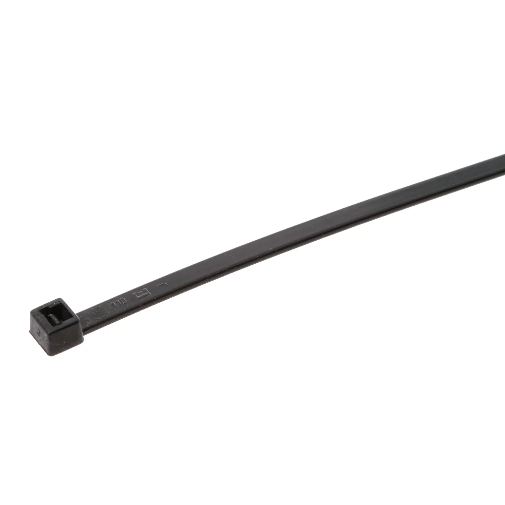 Låsestrop svart 290x4.8mm, 100p