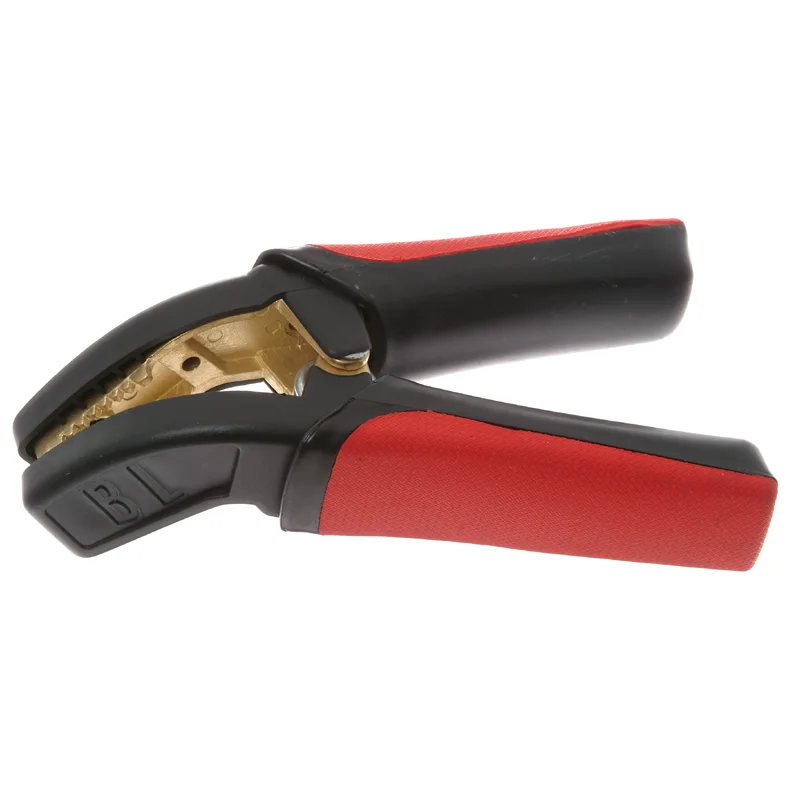 Batteriklemme vink.500A svart