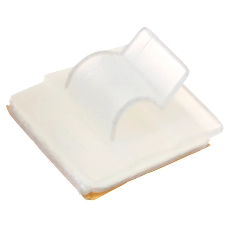 Kabelklemme selvklebende 5 mm, 100 stk