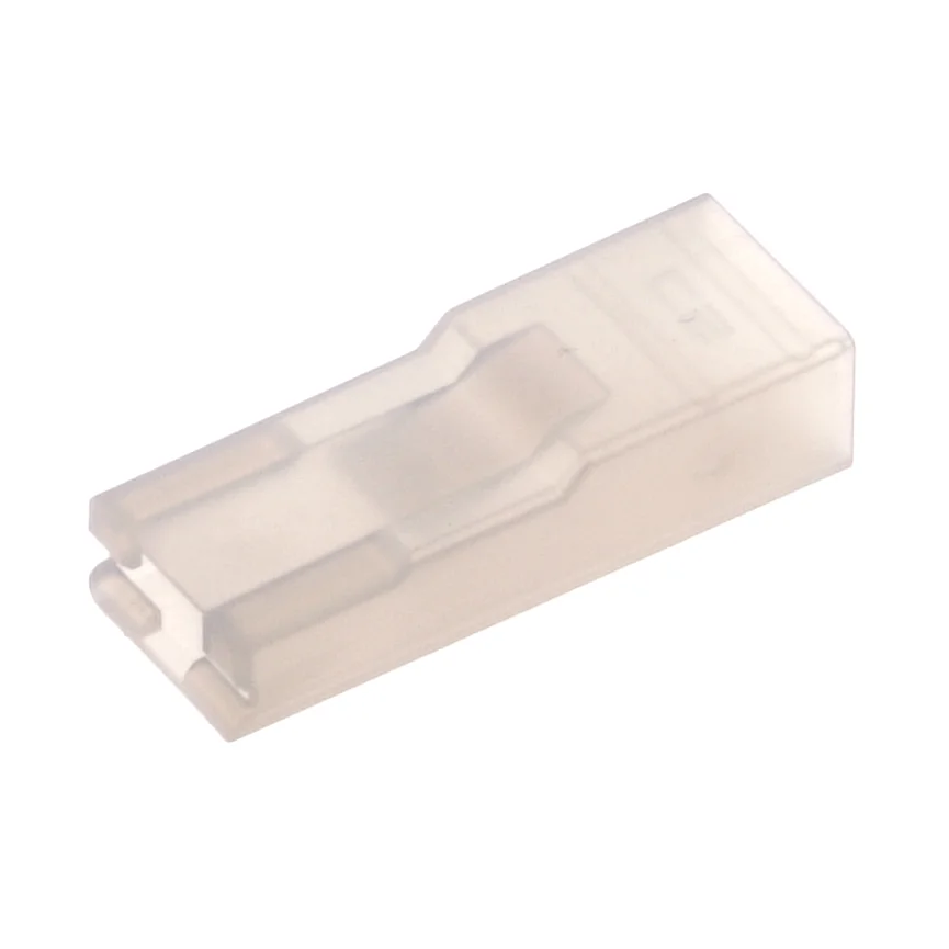 Kabelsko hylse 6,3mm, 100 stk