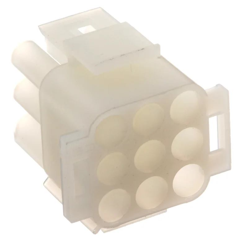 Kontaktinnsats rundstift 9-pols, 10-pols