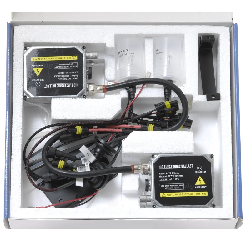 Xenon HID-Pakke H3, 24V-50W, 6000K