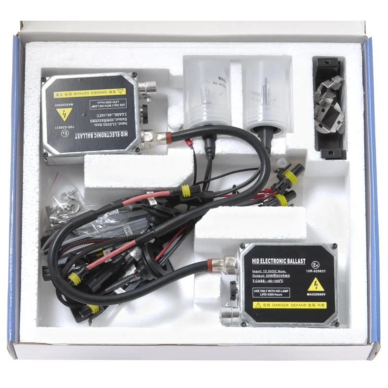 Xenon HID Kit H7R, 12V-50W, 6000