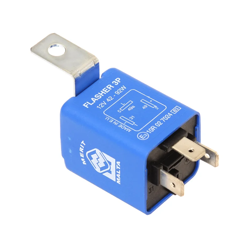 Blinklysrelé 3 pinner, 12V