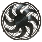 Vifte motor flat 12V, UD-36cm