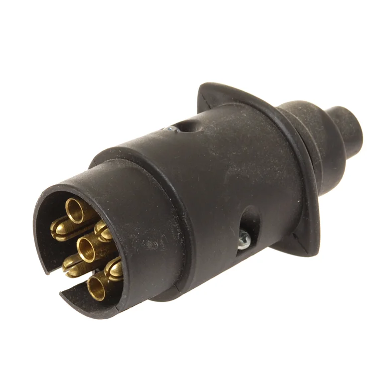 Støpsel plast 7 pol.