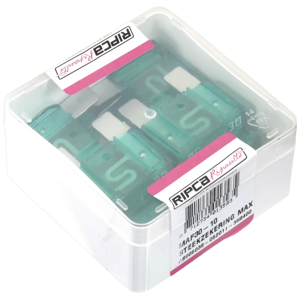 Bryterbeskyttelse Maxi 30A, 10 stk