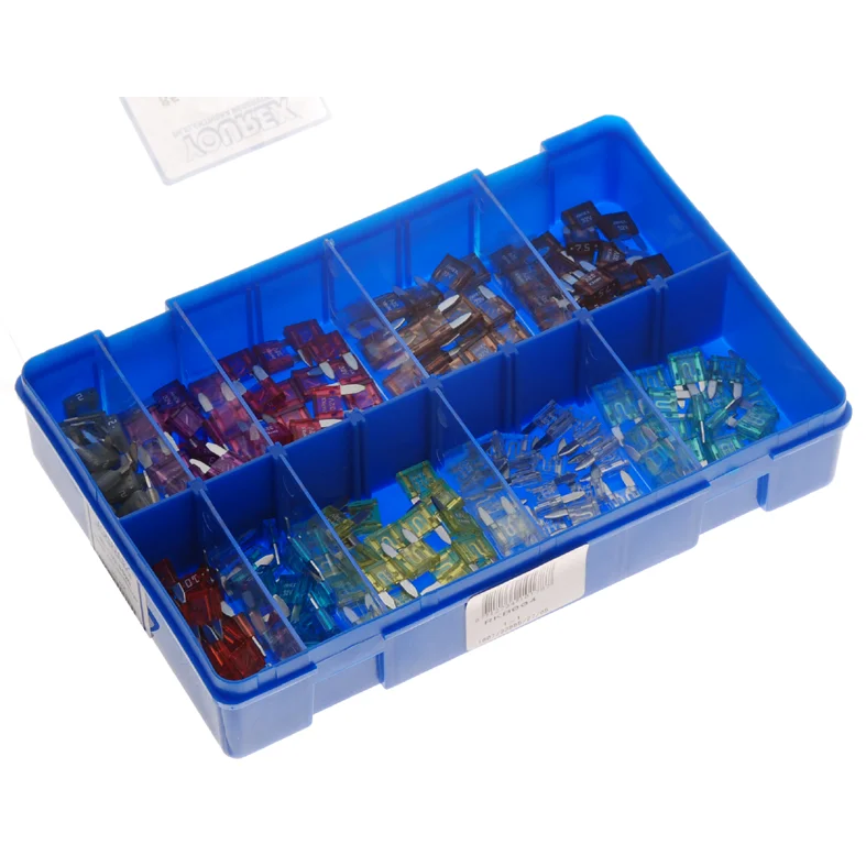 Bokssett med minifusikbrytere